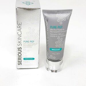 Serious Skincare Pure Pep NEUROPEPTIDE CONCENTRATE 1 oz NEW